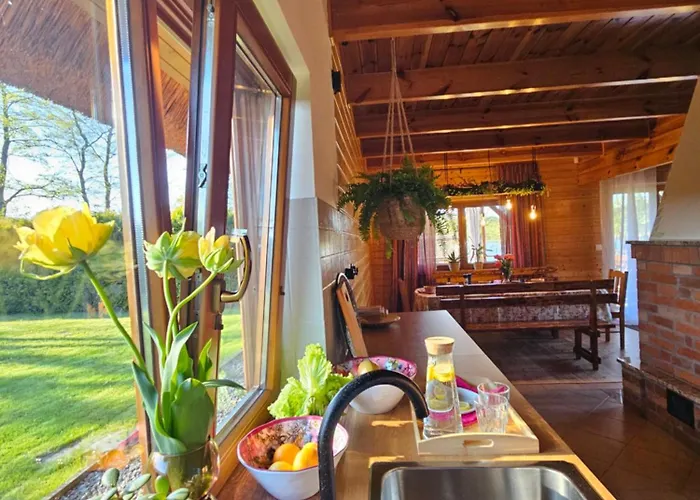 Сasa de vacaciones Dom Nad Jeziorem- Zakatek Mala *